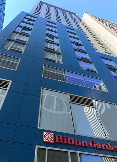 Allied Metal is the fabricator of Estolga, Aluminum composite metal (ACM) panels system.