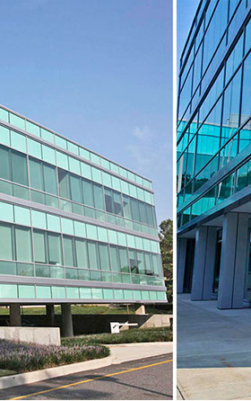 superior metal panel, Aluminum composite metal (ACM) panels system. Surfaces of building. Building Facades