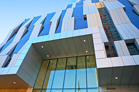 Reynobond Aluminum Composite Panels ACP supplied by Allied Metal, the fabricator of Estolga, Aluminum composite metal (ACM) panels system.