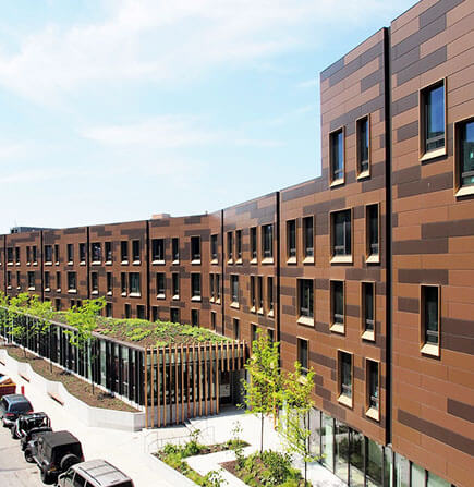 Allied Metal is the fabricator of Estolga, Aluminum composite metal (ACM) panels system.